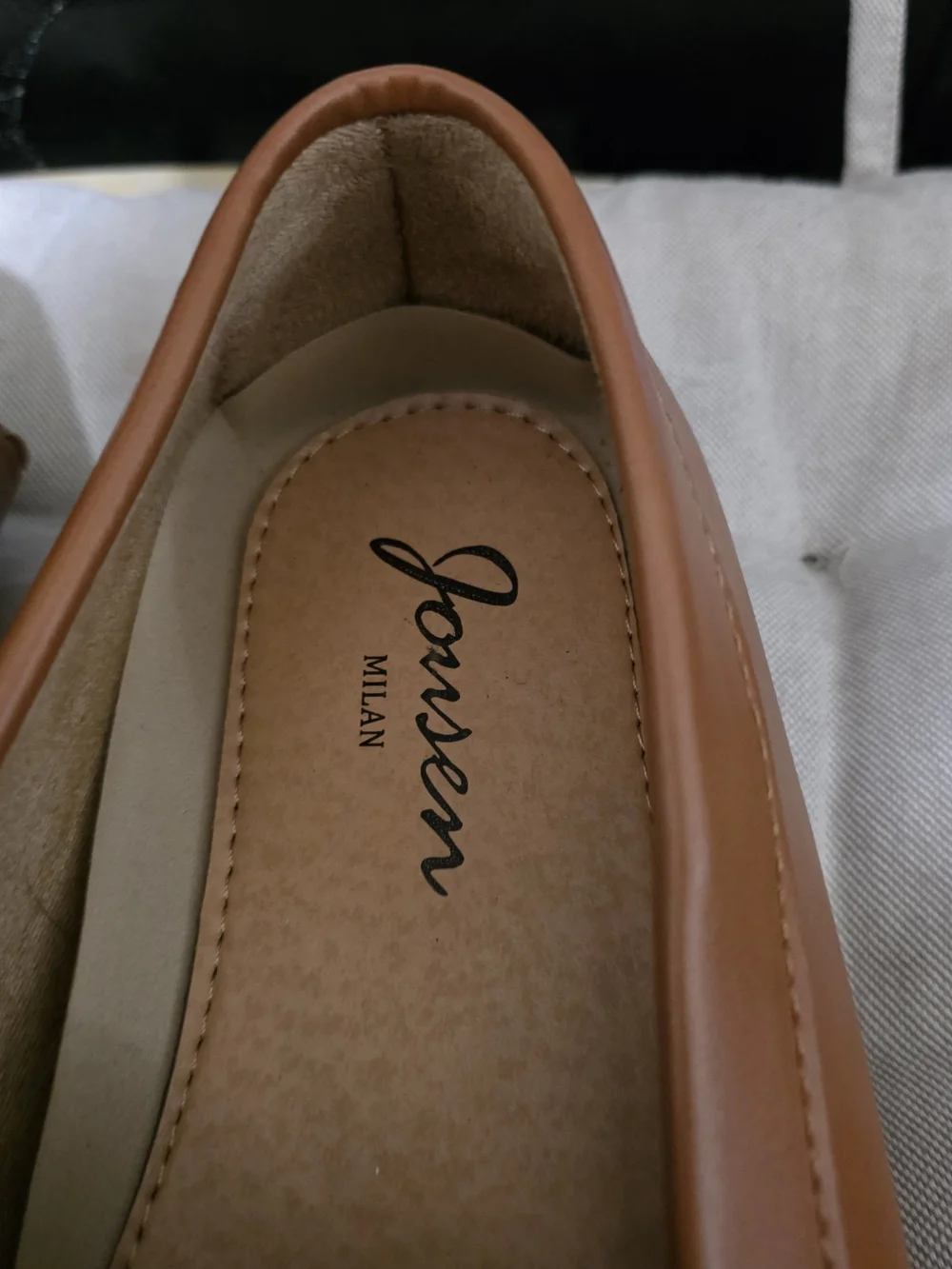 jousen Milan cognac leather